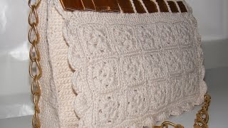 Вязаная крючком Сумочка  Похожая  от Red Valentino ч3