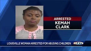 Louisville woman arrested for abusing children