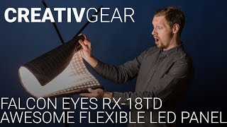 CREATIVGEAR -  Falcon eyes RX-18TD Cheap and awesome Flexible LED (sous-titres FR)