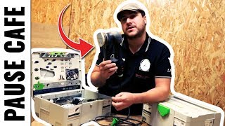 Les outils dont je ne peux plus me passer #2 - Ponceuse Festool - Pause café LJVS