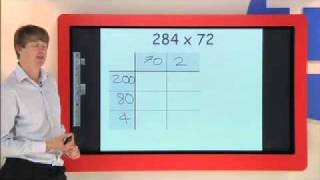 Long Multiplication using the Grid (or Box) Method