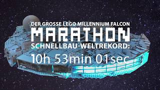 Timelapse: Building the Lego Star Wars Millennium Falcon (75192) in 4 minutes ?