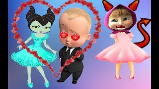 Masha And The Boss baby Transformers #The bride war Manificent Attack Masha #Masha Story Cartoon