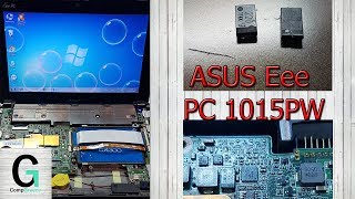 ASUS 1015PW на несколько секунд загорается светодиод  и гаснет power indicator light for few seconds