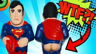 12 УГАРНЫХ ПОДДЕЛОК ИГРУШЕЧНЫХ СУПЕРГЕРОЕВ (Часть 2)
