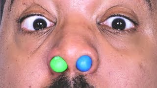 M&M'S STUCK IN NOSE! - Onyx Family
