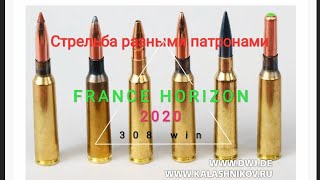 Стрельба разными патронами с винтовки Франки Горизонт