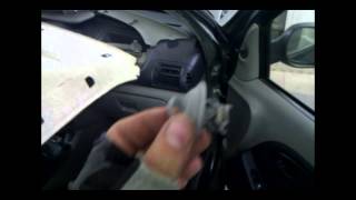 Снятие обшивки потолка renault symbol