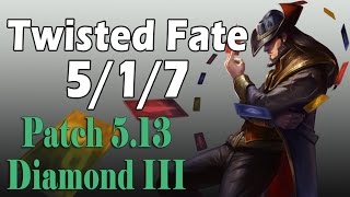 Twisted Fate vs Ryze || Bad early game by me