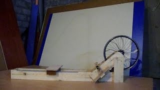 Homemade rowing machine / Самодельный гребной тренажер