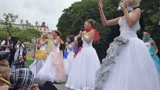 Парад НЕВЕСТ - 2013 в Минске! 9ч.(19). Беларусь! Parade of Brides - 2013 in Minsk!