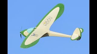 Depron-Segler HIBOU, Flugvideo
