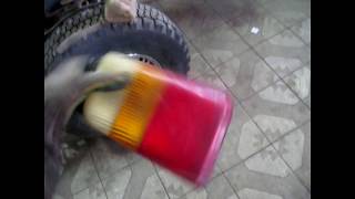 самодельный квадроцикл, из оки, кронштейн задних фар, туйжуг