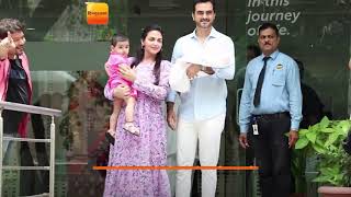 ESHA DEOL & BHARAT TAKHTANI TAKE BABY MIRAYA HOME