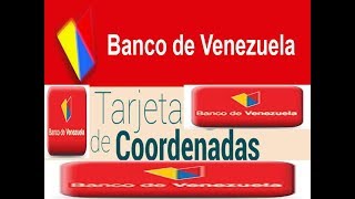 Banco de Venezuela: como solicitar tarjeta de coordenada por clavenet personal