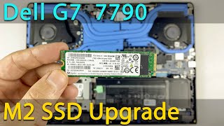 Dell G7 7790 How to Install or Upgrade M2 SSD