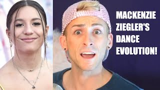 Dance Coach Reacts to MACKENZIE ZIEGLER's Dance Evolution