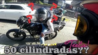 Canal do Coruja - Você não vai botar fé nessa mobilete  50cc - Motovlog Comic