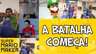A BATALHA COMEÇA! - Super Mario Maker (vs. Feromonas)