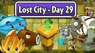 Plants vs Zombies 2 - Lost City Day 29