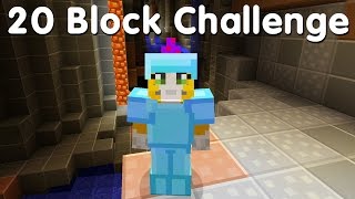 Minecraft PS4 - 20 Block Challenge - A Big Cave! (9)