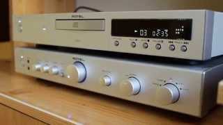 Dynaudio DM 2/7, Rotel RA-05 playing music