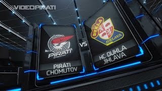 1. osmifinále NOEN ELSD: Piráti Chomutov - Dukla Jihlava 4:3 sn. sestřih