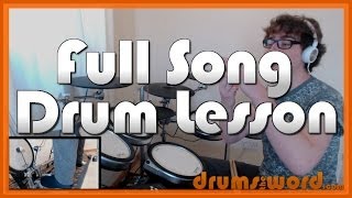 ★ Around The World (RHCP) ★ Drum Lesson PREVIEW | How to Play Song (Chad Smith)