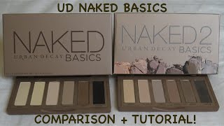 UD Naked Basics vs Naked Basics 2!