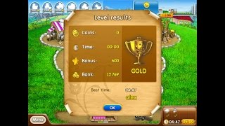 Farm Frenzy Pizza Party only GOLD Cheese Street 2 (level 22) Веселая ферма Печем пиццу Сырная 2