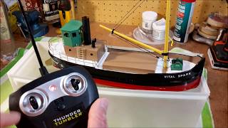 BUILDING A MINIATURE MODEL CLYDE PUFFER STEAM BOAT