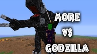 Moreee VS Godzilla - Minecraft Mod