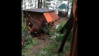 Разрушительные шквалы в горах Алтая
