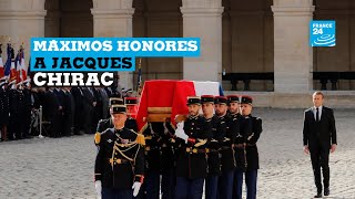 El mundo dio su adiós definitivo a Jacques Chirac