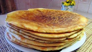 Лепешки на сметане