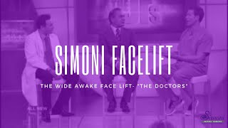Wide Awake Simoni Facelift Before & After on "The Doctors" Show