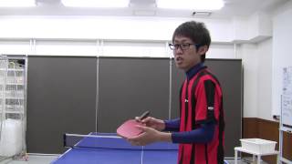 YGサーブ（横上・横下）を出す3つのポイント【ペン卓球知恵袋】