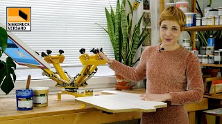 DIY-Siebdruckkarussell für mehrfarbigen Siebdruck | T-Shirt-Business