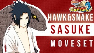 Hawk and Snake Sasuke Moveset Mod [60fps] - Naruto Storm 3