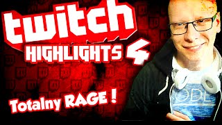 Funny Highlights #4 | Pierwszy ban, Totalne RAGE! [Twitch.tv] [PL]