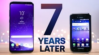 Samsung Galaxy S8 vs First Galaxy S! 7 Year Comparison
