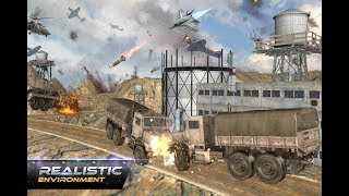 USArmy Truck driving Simulator-Off road Army Truck