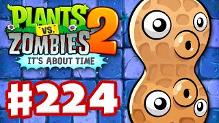 Plants vs. Zombies 2: It's About Time - Gameplay Walkthrough Part 224 - Pea-nut (Dark Ages Part 2)