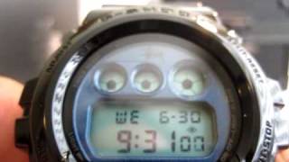 Casio G Shock DW-6900ST Stussy 30th Anniversary XXX watch review Unboxing