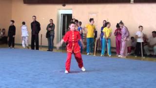 Чемпионат Запорожской области по ушу (таолу) 2015. Калатай Гордей. Шаолинь цюань