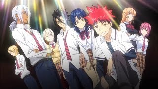 (Official Eng Ver) Shokugeki no Soma Opening 3 With Lyrics - Rough Diamonds by SCREEN Mode
