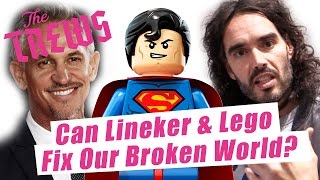 Can Lineker & Lego Fix Our Broken World? Russell Brand The Trews (E373)