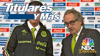Rafa Márquez le brinda su apoyo a Osorio | Titulares y Más | NBC Deportes