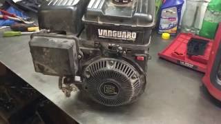 Ремонт двигателя Briggs&Stratton, следите за своим воздушным фильтром