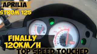 120Km/h Top Speed Touched | Aprilia Storm 125 Gurung Brothers